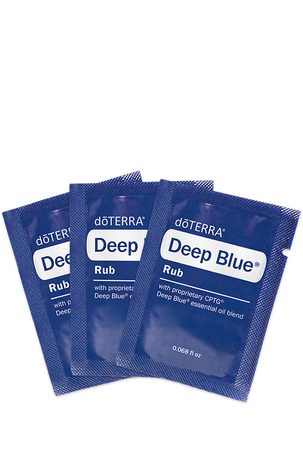 Deep Blue Rub Samples